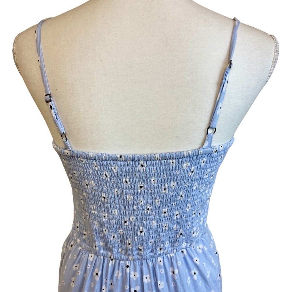 Hollister Light Blue Floral Mini Dress - Picture 11 of 14